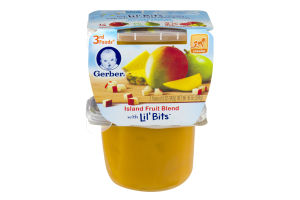 Gerber 3rd Foods Island Fruit Blend With Lil' Bits Crawler - 2 PK