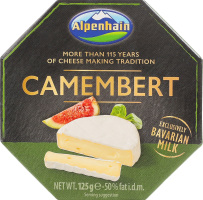 Сир 50% м'який зрілий Camembert Alpenhain к/у 125г