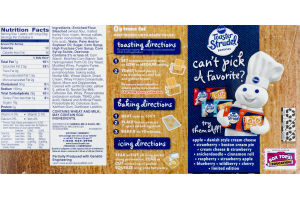 Pillsbury Toaster Strudel Pastries Strawberry Cupcake - 6 CT