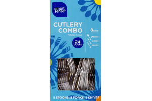 Smart Sense Cutlery Combo - 24 CT