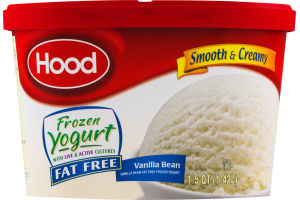 Hood Fat Free Frozen Yogurt Vanilla Bean