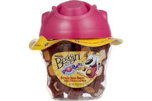 Purina Beggin' Party Poppers Bacon & Cheese Flavors