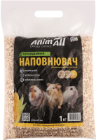 Наповнювач д/гризунів кукурудзяний 1кг AnimAll