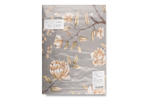 Комплект постільної білизни кольоровий бавовна євро Простирадло220*240см+Підковдра 220*200см+Наволочка 50*70см 2шт Бібо