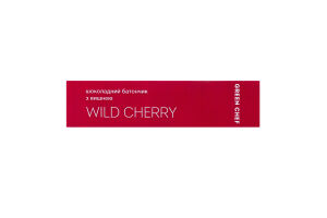 Батончик шоколадный с вишней с подсластителями Wild cherry Green Chef к/у 45г