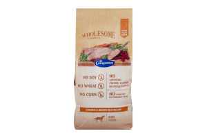 Companion Wholesome Formula Dog Food Chicken and Brown Rice Recipe