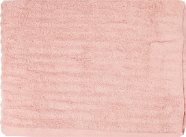 Рушник Бабл світло-кораловий махровий зеро твіст 100*150см 600г/м2 ГМ Текстайл