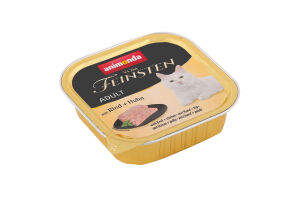 Корм д/котів з яловичиною та куркою 100г Вом Фейштн