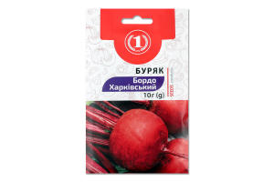 Насіння Буряк Харківський Бордо 10г ТМ "1"