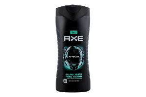 Гель для душу та шампунь 3в1 Аполло Axe 400мл