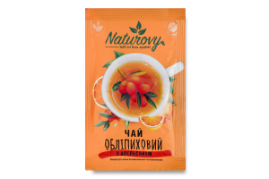 Концентрат напитка безалкогольного пастеризованный Чай облепиховый с апельсином Naturovy м/у 50г
