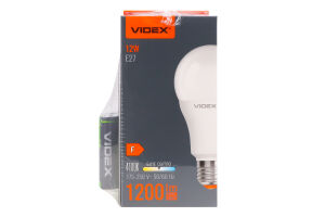 Набір Лампа ЛЕД A60Е 12W E27 4100K 220V та Елемент живлення АА LR6 2штВідекс