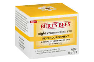 Burt's Bees Skin Nourishment Night Cream with Royal Jelly