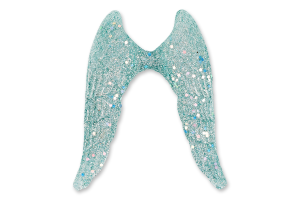 Підвіска новорічна Крила м'ятні 15*11см