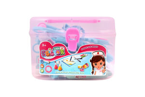 Набір іграшковий Лікар Стетоскоп+Шприц+Окуляри+Аксесуари у валізі Solar