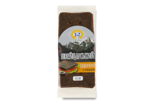 Хліб нарізний заварний з коріандром Швейцарський Рома м/у 0.3кг