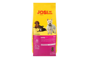 Корм сухой полнорационный для взрослых собак малых пород Mini JosiDog м/у 2.7кг