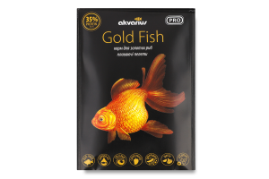 Корм д/акваріумних риб Меню д/золотих рибок плаваючі пелети 10г Акваріус