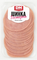 Шинка варена нарізка Тостерна Дніпровський м'ясокомбінат 1с кг