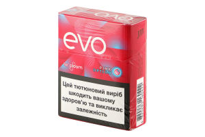 Изделия табакосодержащие для электрического нагревания с фильтром EVO Pink option 20шт