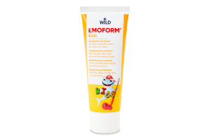 Паста зубная для детей до 5лет Kids Emoform Wild 75мл