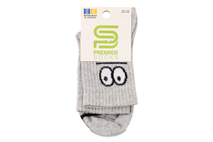 Шкарпетки підліткові з малюнком високі р.20-24 17Д/1ВР-2 Premier Socks