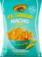 Чипсы без ароматизаторов Nacho El Sabor м/у 100г