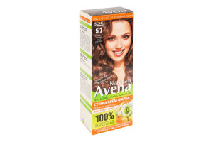 Крем-краска для волос стойкая Naturals №5.7 Avena 1шт