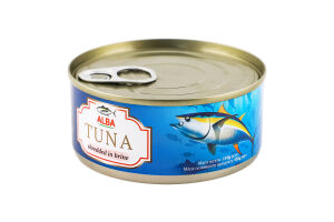 Тунец салатный в собственном соку Alba Food ж/б 150г
