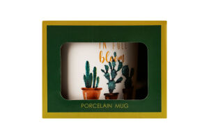 Чашка Кактус 380мл кераміка