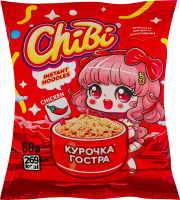 Вермішель швидкого приготування гостра зі смаком курки ChiBi м/у 60г