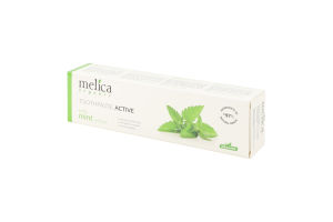 Паста зубная с экстрактом мяты Active Melica organic 100мл