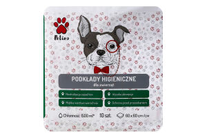 Пеленки для животных гигиенические 60х60см Petino 10шт