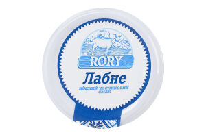 Сыр 42% в оливковом масле нежный чесночный вкус Лабне Rory с/б 0.1кг