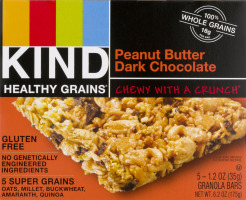 KIND Healthy Grains Granola Bars Peanut Butter Dark Chocolate - 5 CT
