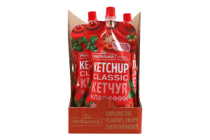 Кетчуп пастеризованный Классический Pripravka д/п 250г