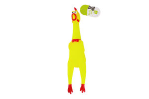 Игрушка-пищалка для собак 38х8.5х8см №1442434 Курица Nunbell 1шт