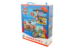 Пазл Paw Patrol 3в1 Готові до роботи 115елементів DoDo