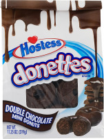 Hostess Donettes Double Chocolate Mini Donuts