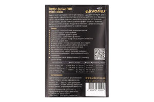 Корм д/молодих прісноводних черепах міні-палички 10г Акваріус