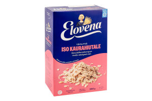 Хлопья овсяные из цельного зерна Финский Геркулес Elovena к/у 900г