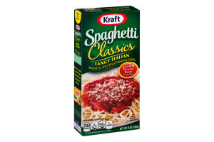 Kraft Spaghetti Classics Tangy Italian