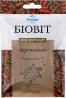 Корм для черепах гранулированный Черепашки Биовит Природа м/у 10г