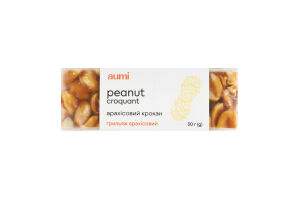 Грильяж Арахісовий крокан Aumi м/у 30г