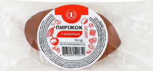 Пиріжок з вишнями 70г плівка ТМ "1"