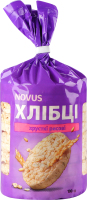 Хлібці хрусткі рисові Novus м/у 100г