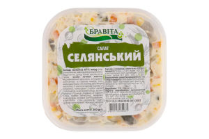 Салат Селянський Бравіта п/у 300г