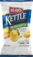 Herr's Kettle Cooked Potato Chips Reduced Fat