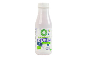 Кефір 2.5% органічний з наповнювачем Чорниця Organic Milk п/пл 280г