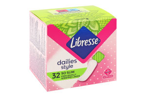 Прокладки щоденні Dailies Style Libresse 32шт